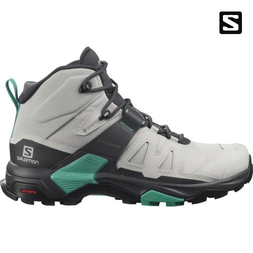 Salomon X Ultra 4 Stredne GTX Turisticka Obuv Damske Svetlo Siva Čierne | SK 2RJYQF